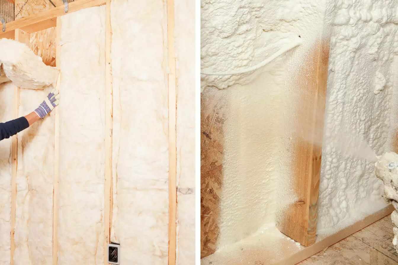 Should I use foam insulation or fiberglass insulation?